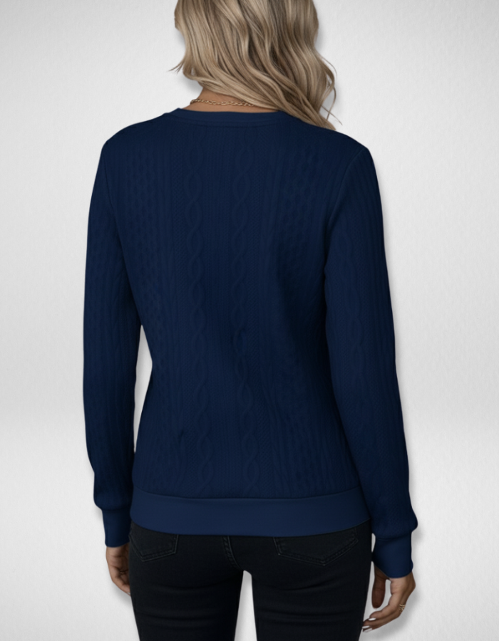 Aria Zip Sweater