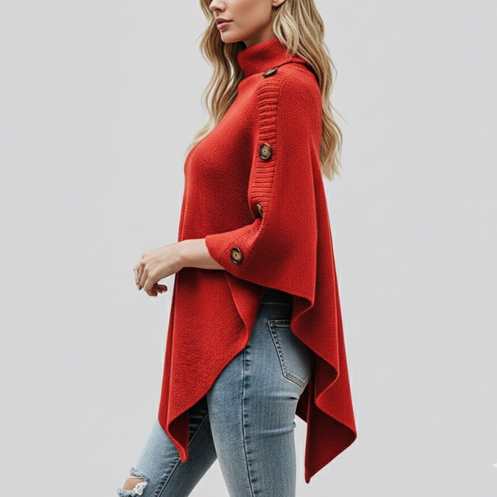 Elaris Poncho Sweater