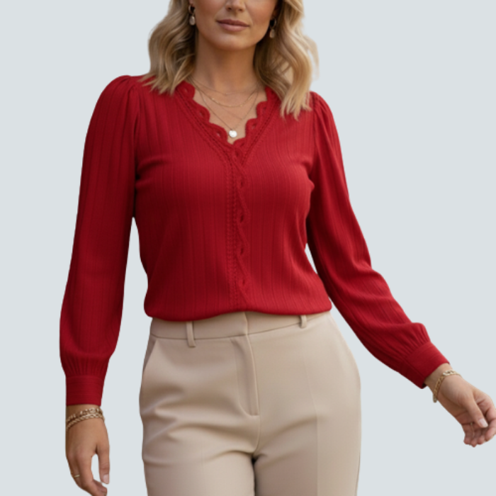Luna Lace Shirt + Free Muse Necklace