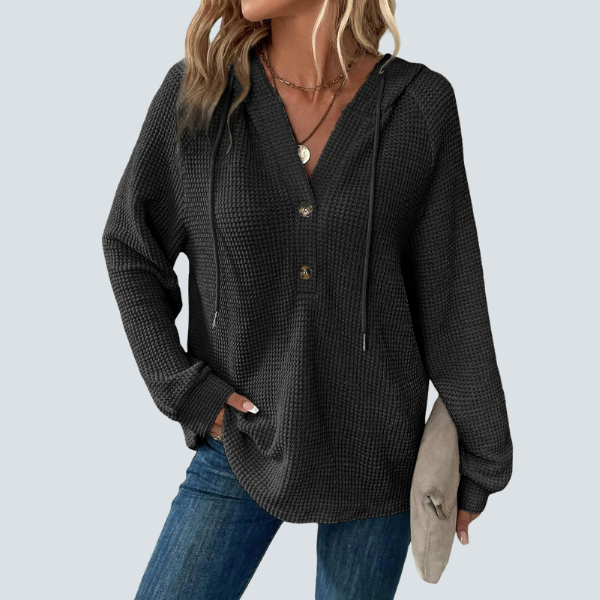 Wren Waffle Hoodie
