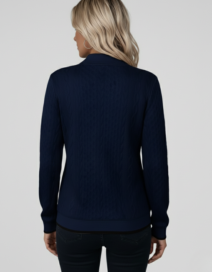 Aria Zip Sweater