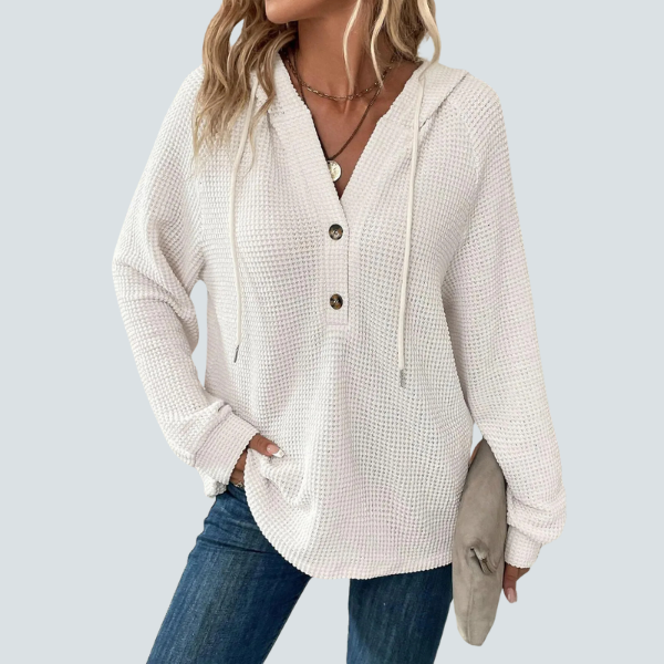 Wren Waffle Hoodie