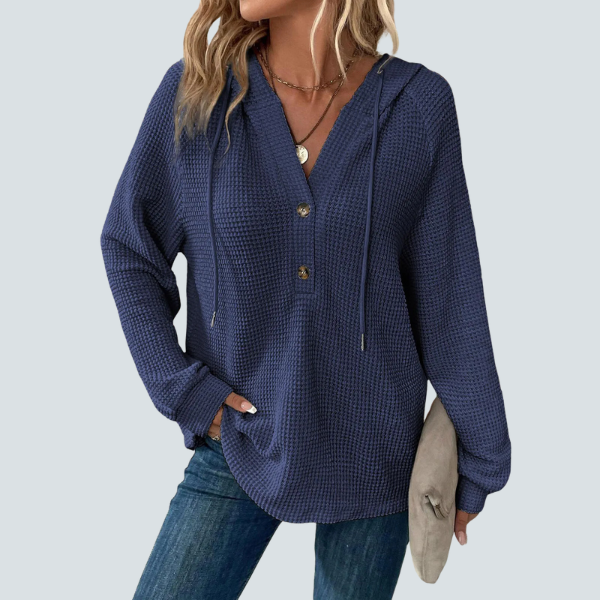 Wren Waffle Hoodie