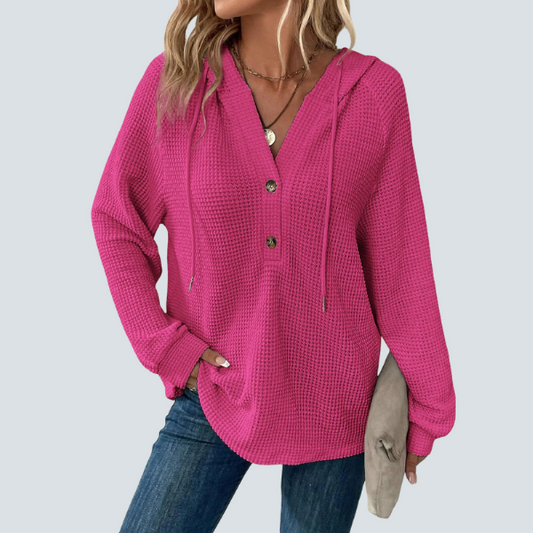 Wren Waffle Hoodie