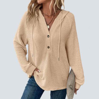 Wren Waffle Hoodie