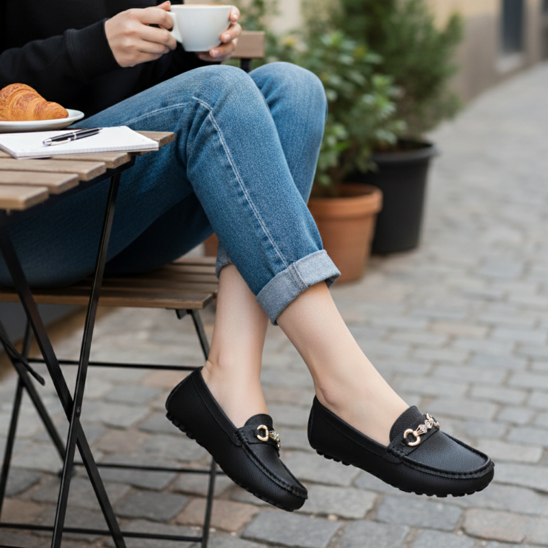 Shoes Rosewood + Free Petaline Anklet