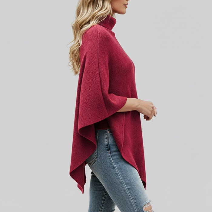 Elaris Poncho Sweater