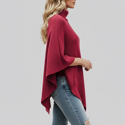 Elaris Poncho Sweater