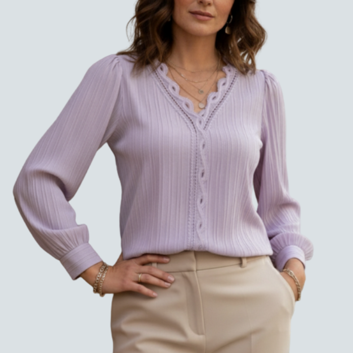 Luna Lace Shirt + Free Muse Necklace