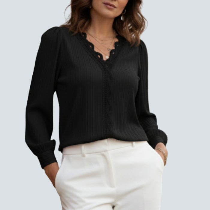 Luna Lace Shirt + Free Muse Necklace