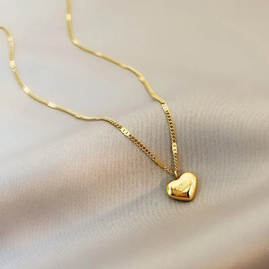 Necklace PeachHeart