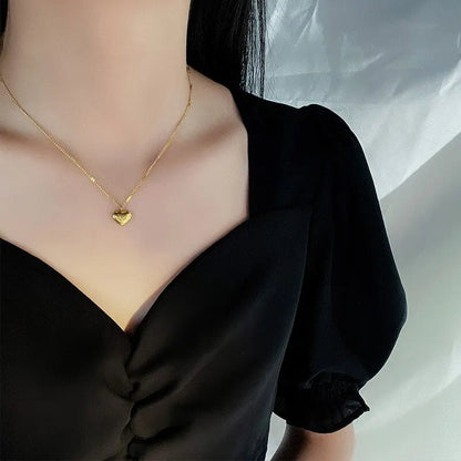 Necklace PeachHeart