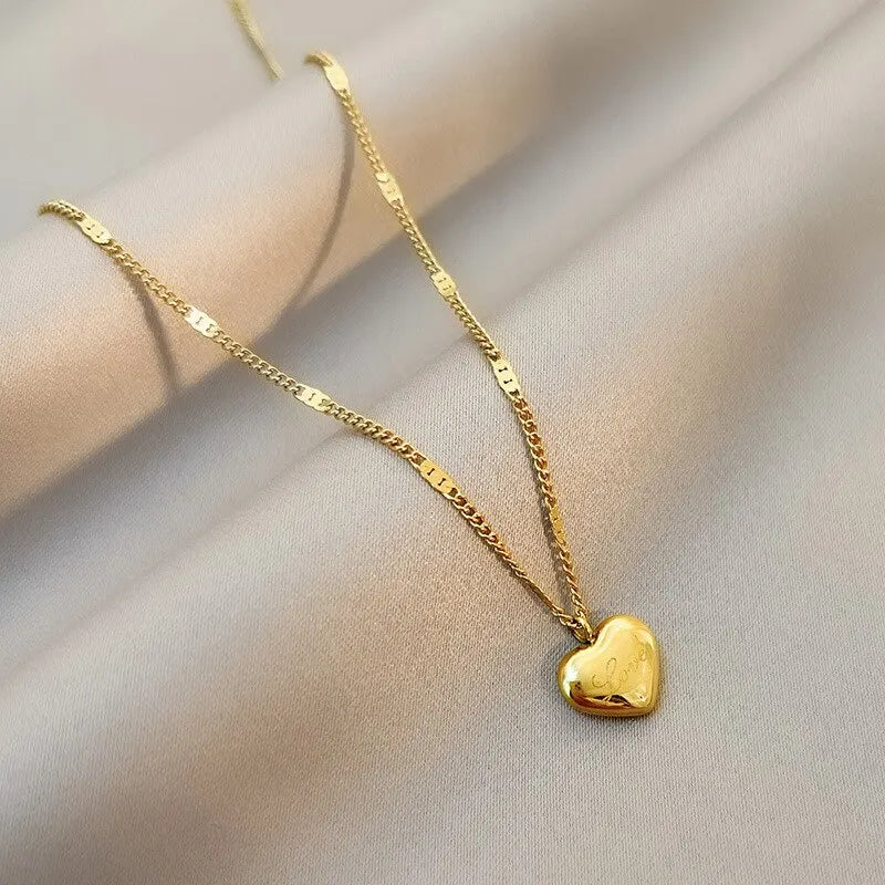 Necklace PeachHeart