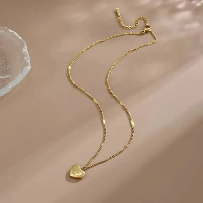 Necklace PeachHeart