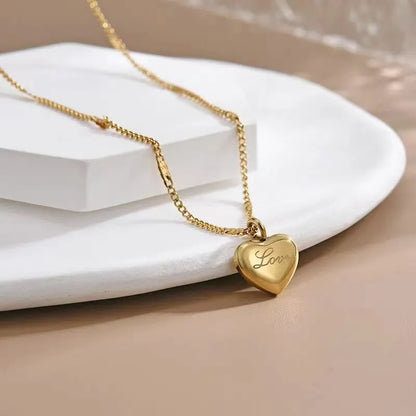 Necklace PeachHeart